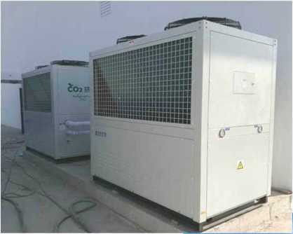 DC Inverter CO2 R417 R744 Pompa ciepła Wysoki COP do chłodzenia i ogrzewania