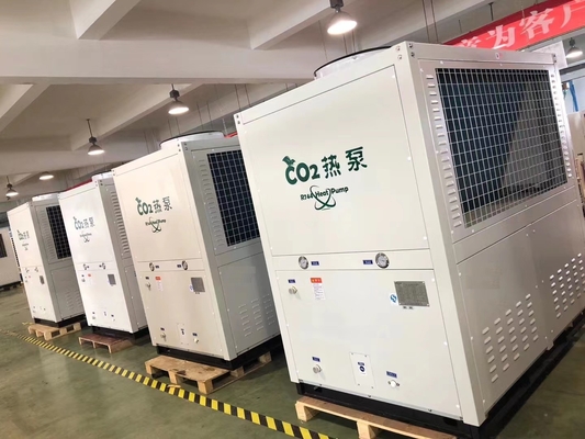 CO2 R744 Źródło powietrza Pompa ciepła ze źródłem wody 37 kW Komercyjna do gorącej wody