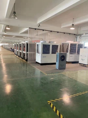 52Kw R410A Niskotemperaturowa pompa ciepła o zmiennej częstotliwości do rzeźni