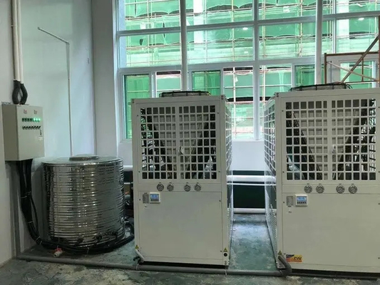 Cascade Air Source Heat Pump 25Kw R410A Czynnik chłodniczy 90 stopni gorąca woda