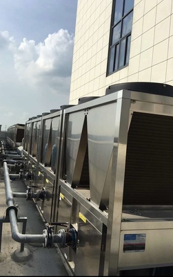 30kW CO2 Powietrzna pompa ciepła przy wyjściowej temperaturze wody około 80°C
