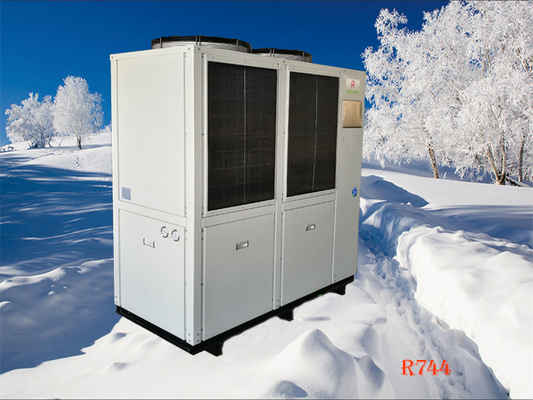 CO2 Cascade AC Inverter Pompa ciepła Zintegrowana niska temperatura 45Kw