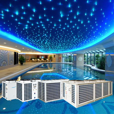 CO2 Cascade AC Inverter Pompa ciepła Zintegrowana niska temperatura 45Kw