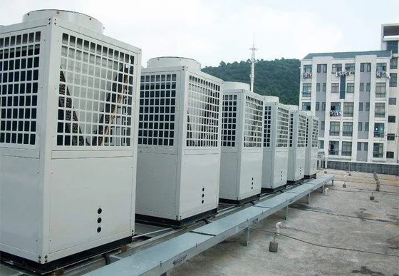Pompa ciepła ze źródłem CO2 o mocy 160 kW do ogrzewania uniwersyteckiego i ciepłej wody w szkole